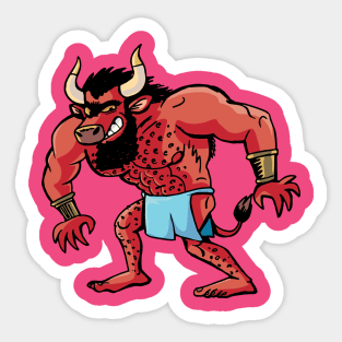 Greek Minotaur from Crete Sticker